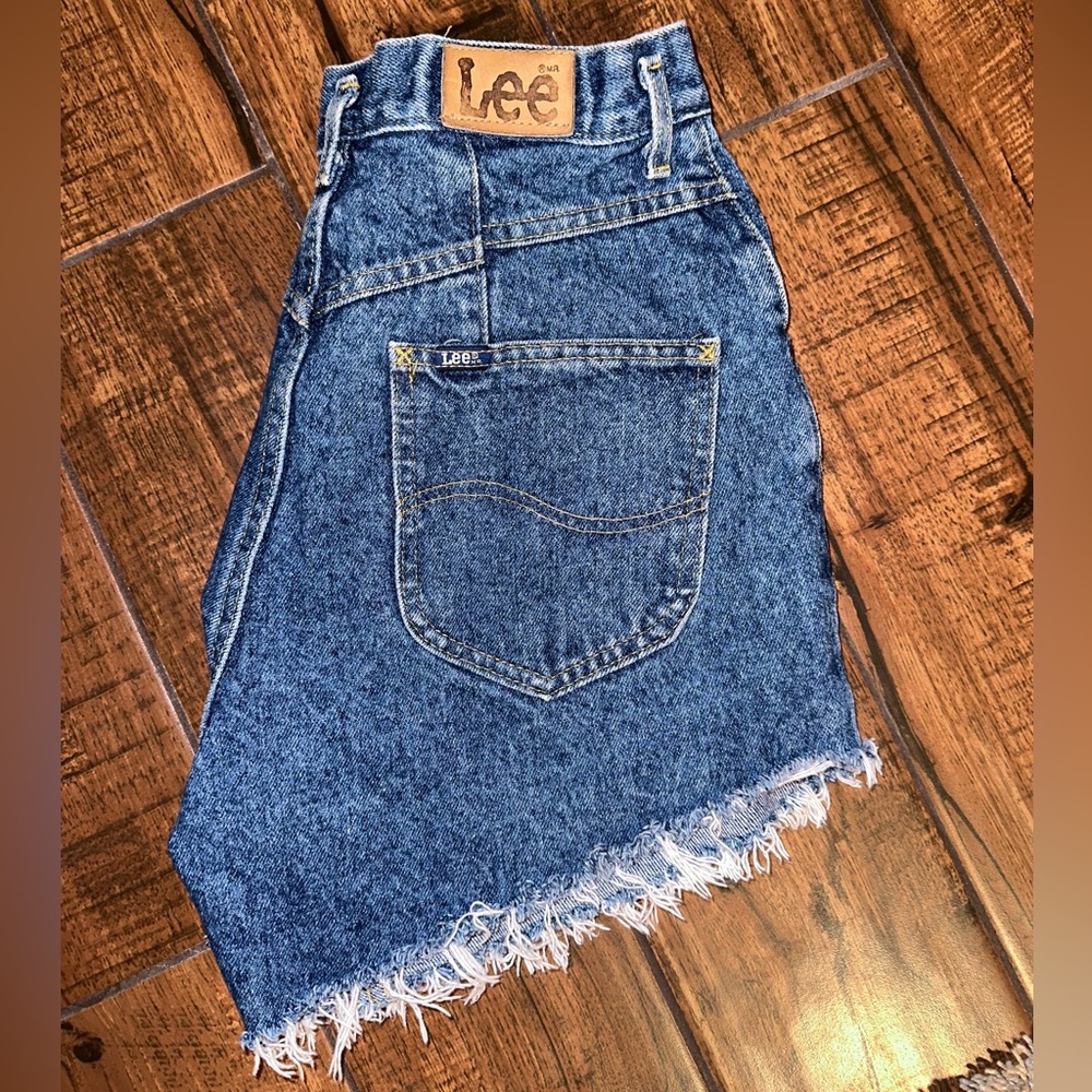 Lee high waisted shorts